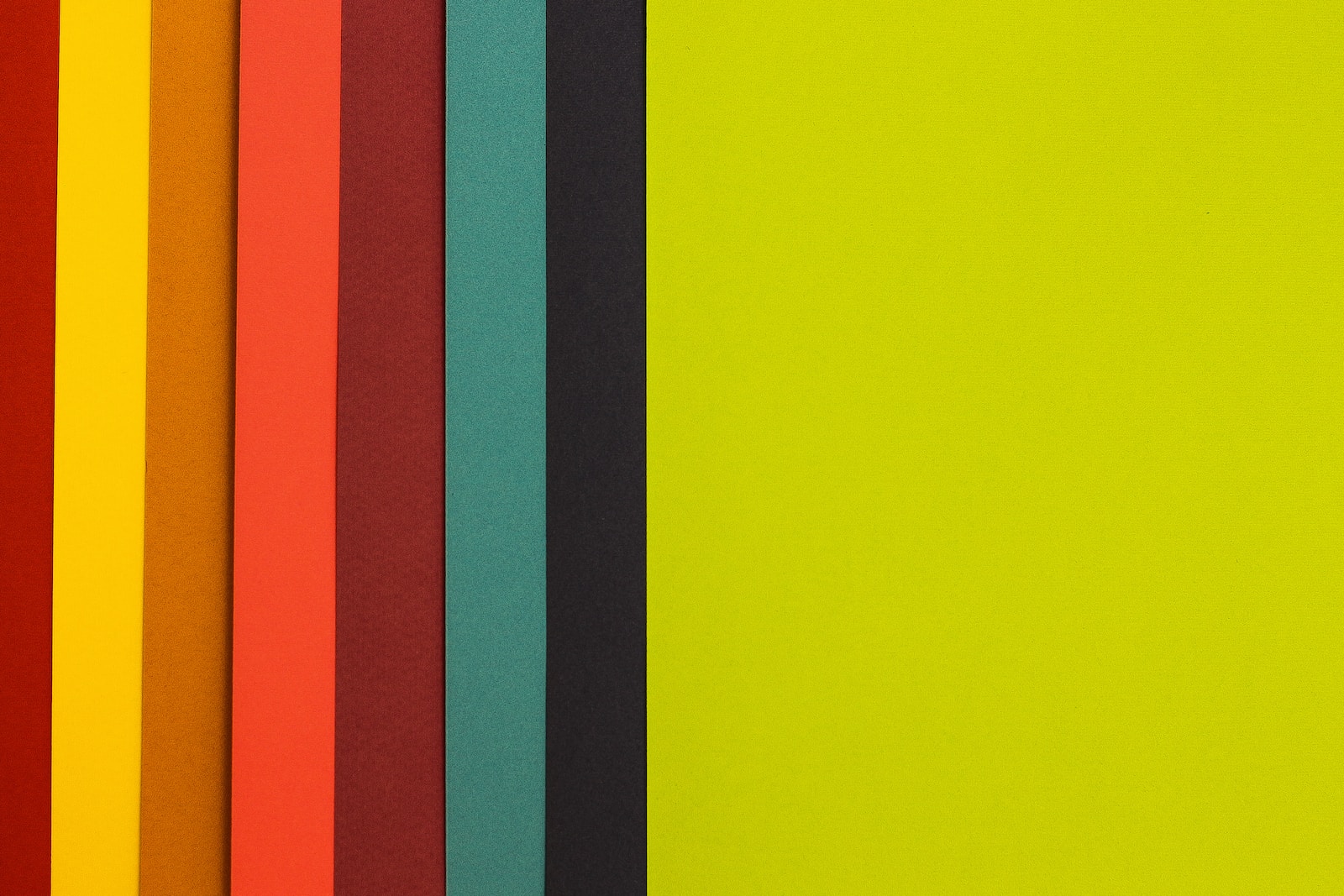 yellow, black, green, and orange digital wallpaper